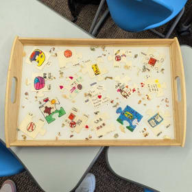 SIXTH GRADE (KELLS) Serve in Style Tray item