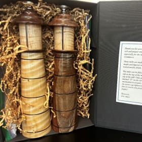 Hand Crafted Lighthouse Salt & Pepper Grinders item