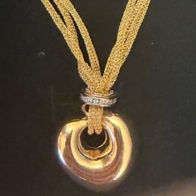 Gold Italian mesh chain item