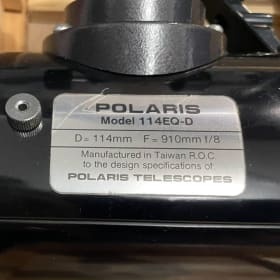 Meade Polaris 114 w/ Custom Case item
