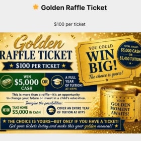 One Golden Raffle Ticket item
