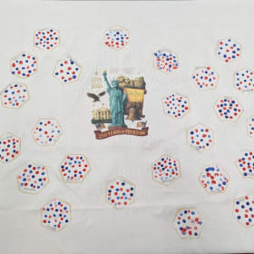 Patriotic Tablecloth by the FOURTH GRADE item