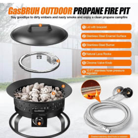 GasBruh Outdoor Portable Propane Fire Pit item