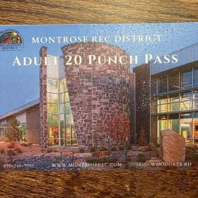 Rec Center Punch Pass item