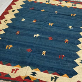 4’11” x 6’9” Genuine Persian (Wool) - Handmade item