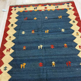 4’11” x 6’9” Genuine Persian (Wool) - Handmade item