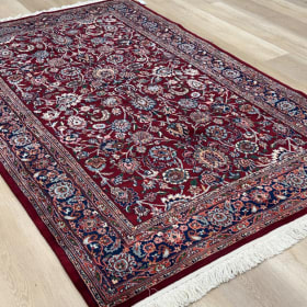 5’6” x 8’6” Indian Mashhad (Wool) - Handmade item
