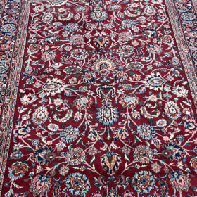 5’6” x 8’6” Indian Mashhad (Wool) - Handmade item