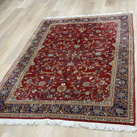 5’10” x 9’0” Indian Kashan (Wool) - Handmade item
