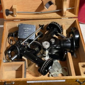 Unitron #128 Equatorial Mount & Clock Drive item