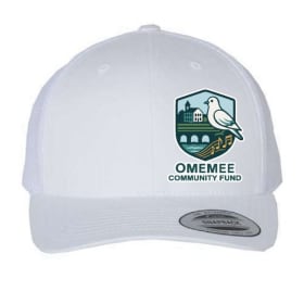 White Retro Trucker Cap - OCF Logo item