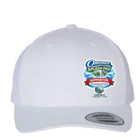 White Front Retro Trucker Cap -Splash Pad Supporter Logo item