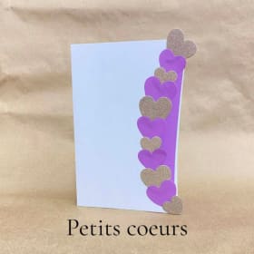 Carte Petits coeurs item
