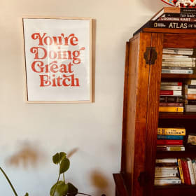 "You're Doing Great" Print item