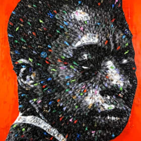 James Baldwin Print 16x20 - Valued at $500 item