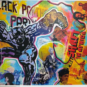 Panther Power 24 x 36 - Valued at $125 item