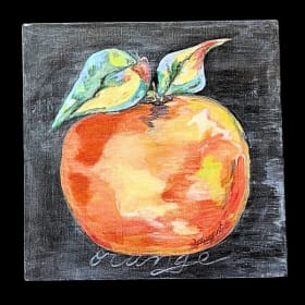 "Orange" original painting (unknown) item