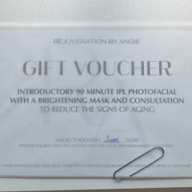 $400 Gift Voucher: Rejuvenation by Angie item