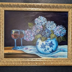 Blue Hydrangeas by Marcie Penland item