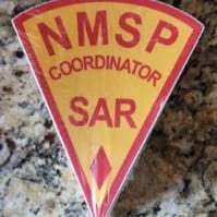 Photo of NMSP Coordinator Sticker - Triangular