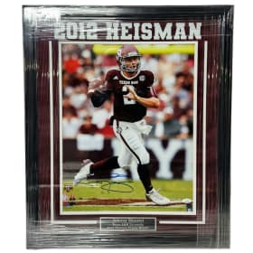 Johnny Manziel Autograph Photo item