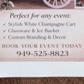 Huber Homestead Champagne Cart Rentals item