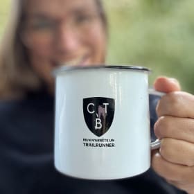 Tasse émaillée CTB - Blanche - Large item