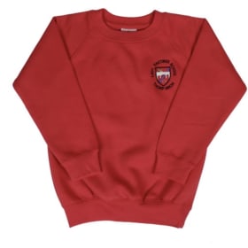 Red Logo Sweatshirt. Age 4-5 item