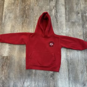 Red logo PE hoodie - Age 7-8 item
