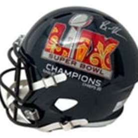 Brandon Graham Signed SB LIX Helmet with Case item