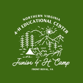 Green "Junior 4-H Camp" Hoodie item
