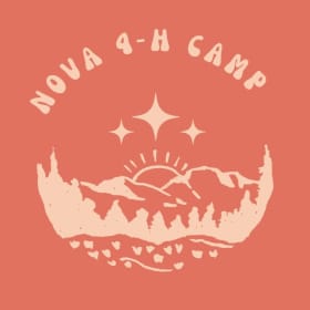 Pink "NOVA 4-H Camp" t-shirt item