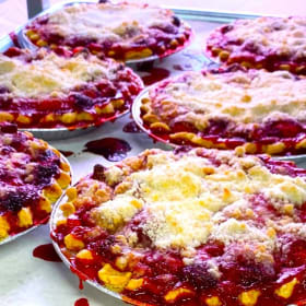 Strawberry Crumb Pie item