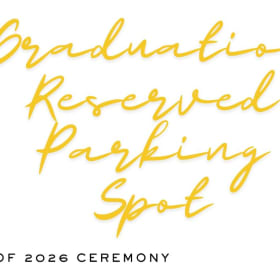 Front Row Graduation Parking (1 parking spot) item