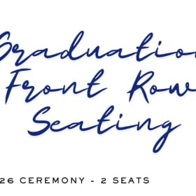Front Row Graduation Seats (Two) item