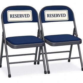 4 SECOND ROW SEATS: Right side (facing the stage) item