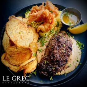 Souper au Restaurant Le Grec et spectacle de Billy Tellier item