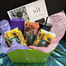 Coffee and Macaron Basket item
