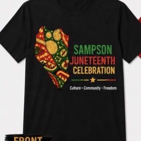 Sampson Juneteenth Event Tshirt item