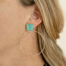 j.bee Turquoise Jewelry Set (15) item