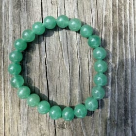 Power stone bracelet - Green aventurine (Med. beads) item