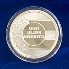 God Bless America Silver Round - Value $85 item