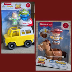 Toy Story Fisher Price Little People Basket - Value $80 item