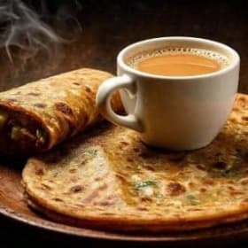 Masala Chai & Aloo Paratha Combo ☕🥔 item
