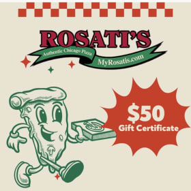 Charcuterie Board, Trader Joe’s, Rosati’s Pizza GC item