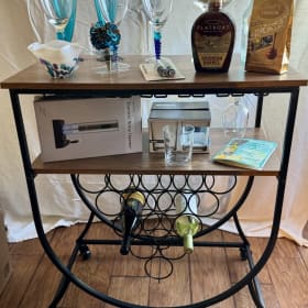 Wine bar cart item