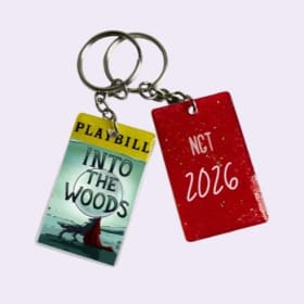 Custom Playbill Keychain item