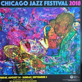 Signed Chicago Jazz Fest 2018 PosterA - valued at $200 item