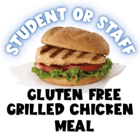 Photo of Student/Staff GLUTEN FREE CFA Sandwich Meal