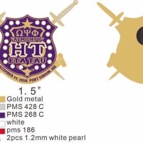 Eta Tau Lapel Pin item